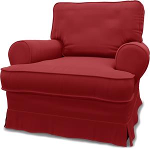 Bemz IKEA - Hoes voor fauteuil Barkaby (standaard model), Scarlet Red, Katoen