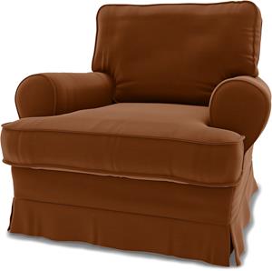 Bemz IKEA - Hoes voor fauteuil Barkaby (standaard model), Cinnamon, Fluweel