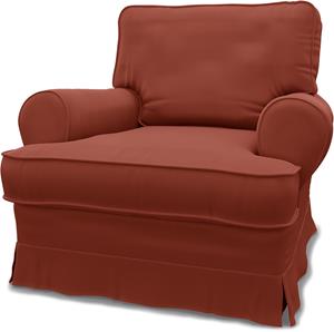 Bemz IKEA - Hoes voor fauteuil Barkaby (klein model), Burnt Orange, Katoen