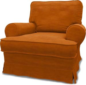 Bemz IKEA - Hoes voor fauteuil Barkaby (klein model), Cognac, Fluweel