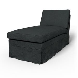 Bemz IKEA - Hoes voor chaise longue Ektorp, Stone, WOL