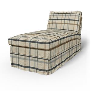 Bemz IKEA - Hoes voor chaise longue Ektorp, Fawn Brown, WOL