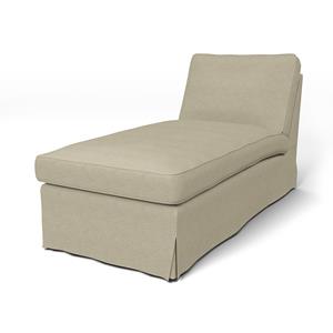 Bemz IKEA - Hoes voor chaise longue Ektorp, Soft White, Moody Seventies Collection