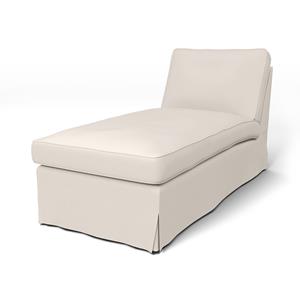 Bemz IKEA - Hoes voor chaise longue Ektorp, Soft White, Katoen