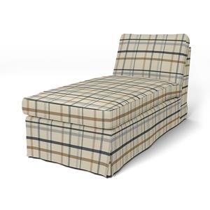 Bemz IKEA - Hoes voor chaise longue Ektorp, Fawn Brown, WOL