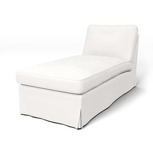 Bemz IKEA - Hoes voor chaise longue Ektorp, Soft White, Linnen