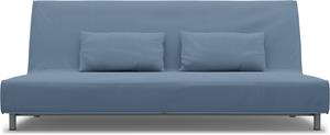 Bemz IKEA - Hoes voor slaapbank Beddinge, Dusty Blue, Katoen