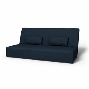 Bemz IKEA - Hoes voor slaapbank Beddinge, Navy Blue, Katoen