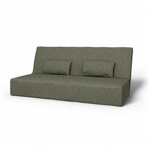 Bemz IKEA - Hoes voor slaapbank Beddinge, Green Grey, Fluweel