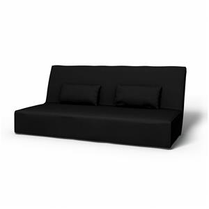 Bemz IKEA - Hoes voor slaapbank Beddinge, Black, Fluweel