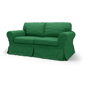 Bemz IKEA - Hoes voor 2-zitsbank Ektorp, Abundant Green, Fluweel