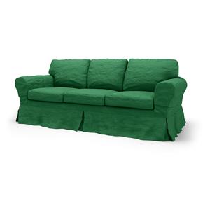 Bemz IKEA - Hoes voor 3-zitsslaapbank Ektorp, Abundant Green, Fluweel
