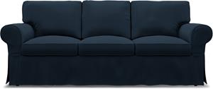 Bemz IKEA - Hoes voor 3-zitsslaapbank Ektorp, Navy Blue, Katoen