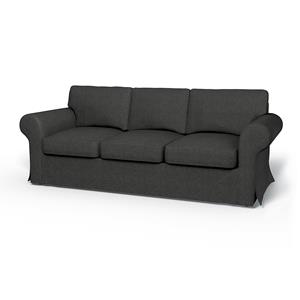Bemz IKEA - Hoes voor 3-zitsslaapbank Ektorp, Licorice, Corduroy