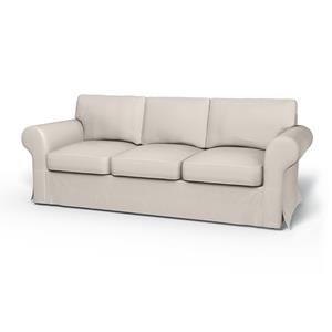 Bemz IKEA - Hoes voor 3-zitsslaapbank Ektorp, Soft White, Katoen