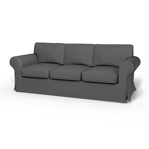 Bemz IKEA - Hoes voor 3-zitsslaapbank Ektorp, Smoked Pearl, Katoen