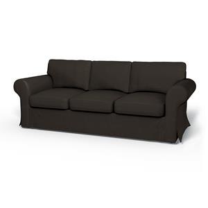 Bemz IKEA - Hoes voor 3-zitsslaapbank Ektorp, Licorice, Fluweel