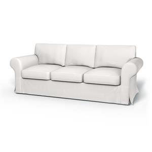Bemz IKEA - Hoes voor 3-zitsslaapbank Ektorp, Soft White, Linnen