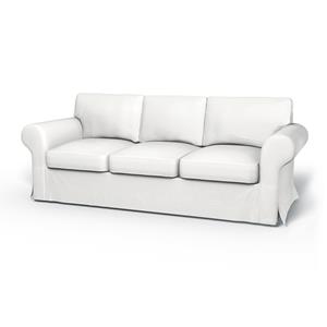 Bemz IKEA - Hoes voor 3-zitsslaapbank Ektorp, Absolute White, Linnen
