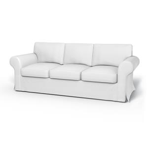 Bemz IKEA - Hoes voor 3-zitsslaapbank Ektorp, Absolute White, Linnen