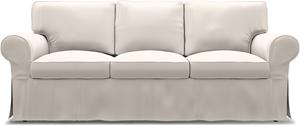 Bemz IKEA - Hoes voor 3-zitsslaapbank Ektorp, Soft White, Katoen