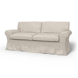 Bemz IKEA - Hoes voor 2-zitsslaapbank Ektorp, Natural White, Fluweel
