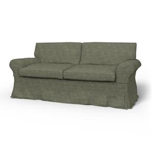 Bemz IKEA - Hoes voor 2-zitsslaapbank Ektorp, Green Grey, Fluweel