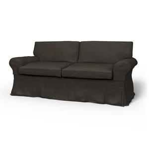 Bemz IKEA - Hoes voor 2-zitsslaapbank Ektorp, Licorice, Fluweel