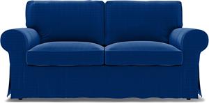 Bemz IKEA - Hoes voor 2-zitsslaapbank Ektorp, Lapis Blue, Moody Seventies Collection