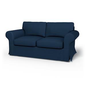 Bemz IKEA - Hoes voor 2-zitsslaapbank Ektorp, Deep Navy Blue, Katoen