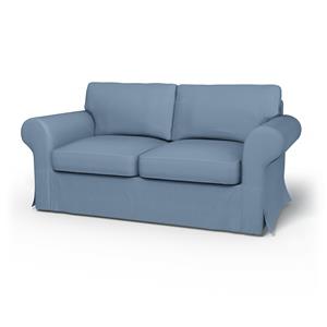 Bemz IKEA - Hoes voor 2-zitsslaapbank Ektorp, Dusty Blue, Katoen