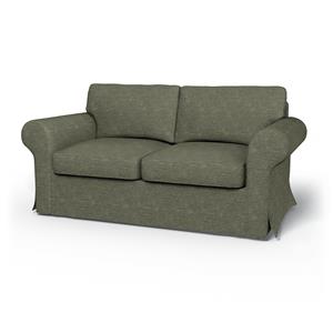 Bemz IKEA - Hoes voor 2-zitsslaapbank Ektorp, Green Grey, Fluweel