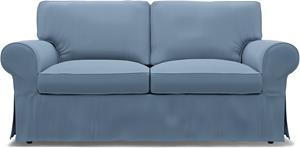 Bemz IKEA - Hoes voor 2-zitsslaapbank Ektorp, Dusty Blue, Katoen