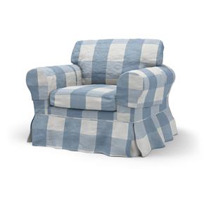 Bemz IKEA - Hoes voor fauteuil Ektorp, Sky Blue, Linnen