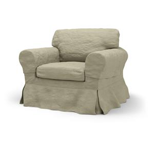 Bemz IKEA - Hoes voor fauteuil Ektorp, Pebble, Linnen