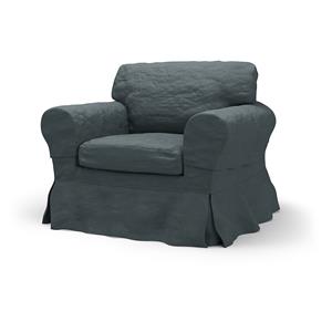 Bemz IKEA - Hoes voor fauteuil Ektorp, Graphite Grey, Linnen