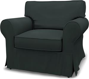 Bemz IKEA - Hoes voor fauteuil Ektorp, Graphite Grey, Katoen