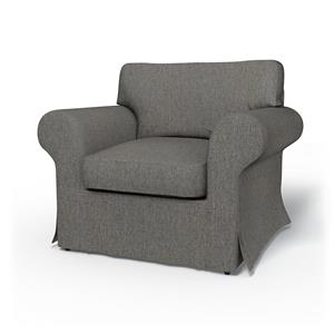 Bemz IKEA - Hoes voor fauteuil Ektorp, Taupe, BOUCLÉ EN TEXTUUR