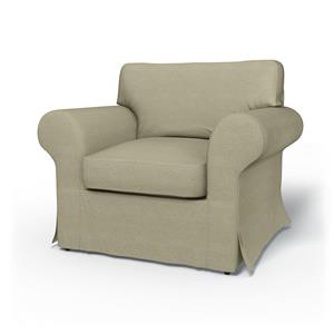 Bemz IKEA - Hoes voor fauteuil Ektorp, Pebble, Linnen