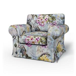 Bemz IKEA - Hoes voor fauteuil Ektorp, Ivy Green, Linnen