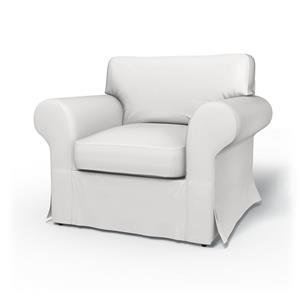 Bemz IKEA - Hoes voor fauteuil Ektorp, Absolute White, Katoen