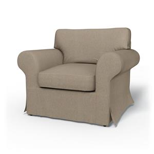 Bemz IKEA - Hoes voor fauteuil Ektorp, Birch, WOL