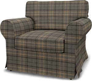 Bemz IKEA - Hoes voor fauteuil Ektorp, Bark Brown, WOL