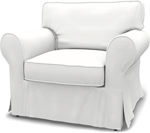 Bemz IKEA - Hoes voor fauteuil Ektorp, Absolute White, Linnen