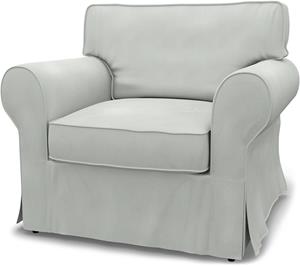 Bemz IKEA - Hoes voor fauteuil Ektorp, Silver Grey, Linnen