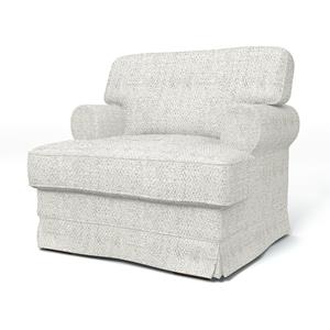 Bemz IKEA - Hoes voor fauteuil Ekeskog, Ivory, BOUCLÉ EN TEXTUUR