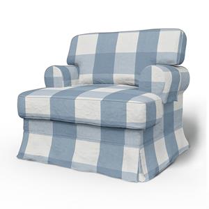 Bemz IKEA - Hoes voor fauteuil Ekeskog, Sky Blue, Linnen