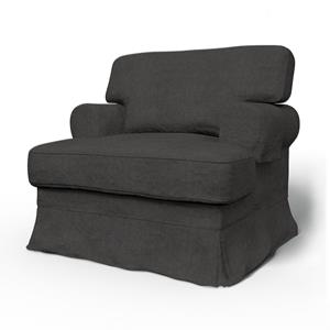 Bemz IKEA - Hoes voor fauteuil Ekeskog, Espresso, Linnen