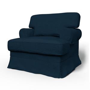 Bemz IKEA - Hoes voor fauteuil Ekeskog, Midnight, Fluweel