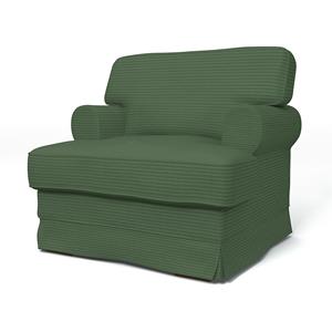 Bemz IKEA - Hoes voor fauteuil Ekeskog, Palm Green, Corduroy
